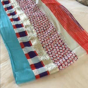 DVF silk scarves 20x80